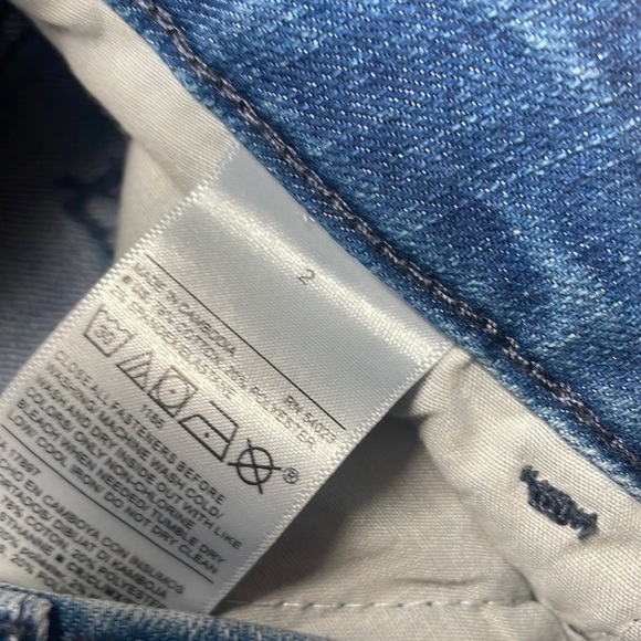 Old Navy Super Skinny Mid Rise Dark wash Size 2 - Picture 6 of 9